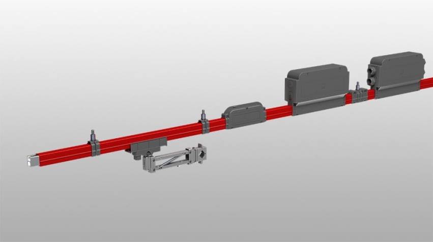 E-Line URC Trolley Busbar Sistemi (90A - 1000A)